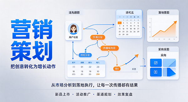 滴道区营销策划